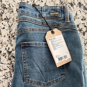 Prana Buxton jeans Tru Blue wash size 2 boyfriend fit new